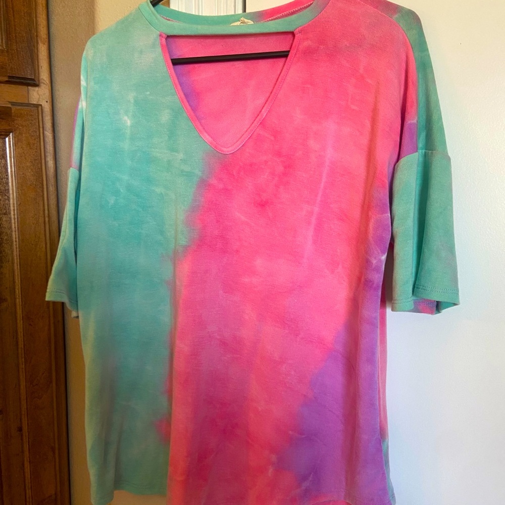 Tie dye top size M
